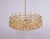 Large Gilt Brass Crystal Chandelier by Sciolari for Palwa, Germany, 1970s For Sale - Image 9 of 18