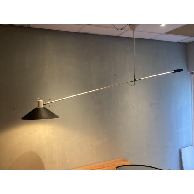 Mid-Century Modern Mid-Century Modern Counterbalance Lamp by J.J.M. Hoogervorst for Anvia For Sale - Image 3 of 10
