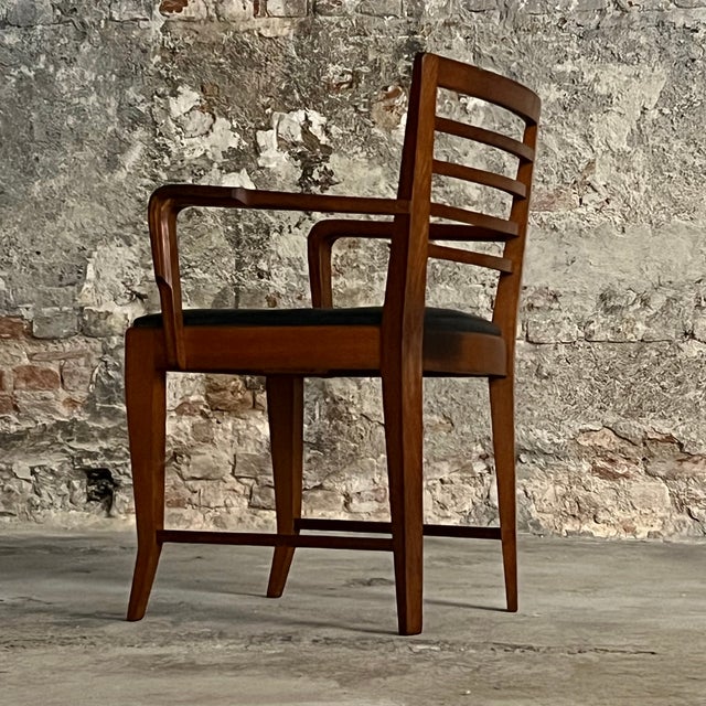 Wood Armchair by Gio Ponti for Schirolli, 1950s For Sale - Image 7 of 15