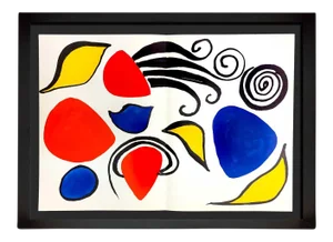 Alexander Calder Original Color Double Lithograph