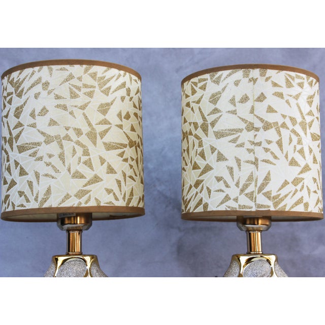 Two Vintage Italian Bedsides lamps Hollywood Regency style table lamps set Wonderful demonstration of Hollywood regency...