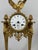 Empire Period Portico Clock French work, circa 1800. The clock is in the form of a portico framed by two columns adorned...