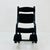 Mid-Century Black Fabric Gravity Rocking Lounge Chair by Peter Opsvik for Stokke, 1980s For Sale - Image 6 of 11