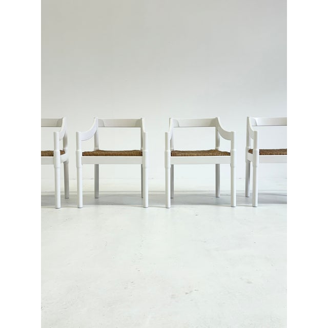 Vintage Carimate Chairs by Vico Magistretti, 1970s, Set of 2 For Sale - Image 14 of 18