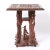 English Anglo Indian Carved Wood Stand or Table For Sale - Image 3 of 12