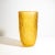 Hand Blown Murano Moon Vase in Amber L For Sale - Image 4 of 10