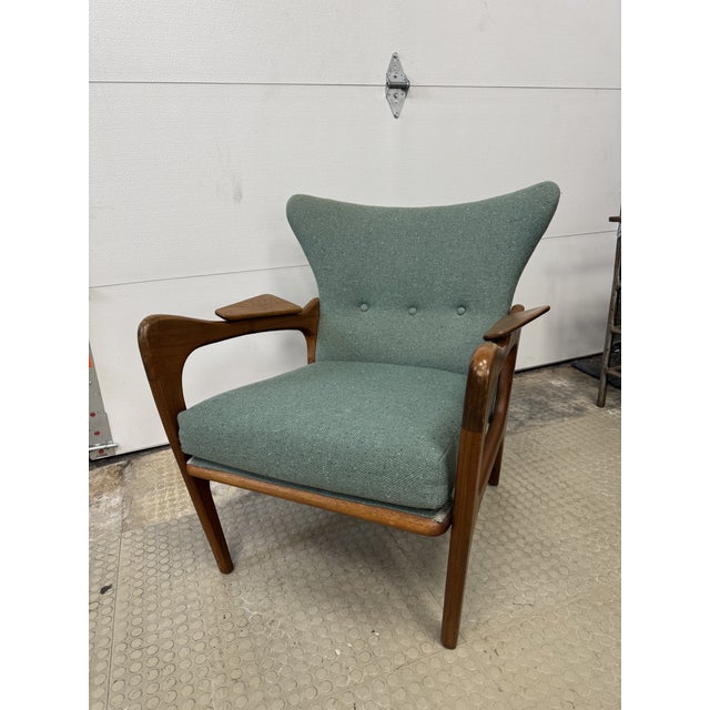 1960s 1960s Adrian Pearsall Paddle Arm Chairs- Set of 2 For Sale - Image 5 of 10