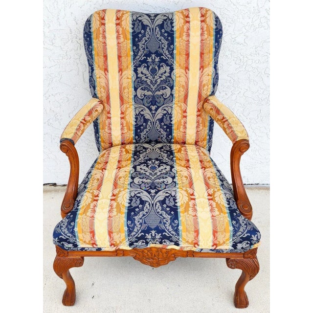 Italian Vintage Armchair Italian Style by Andre Originals For Sale - Image 3 of 13