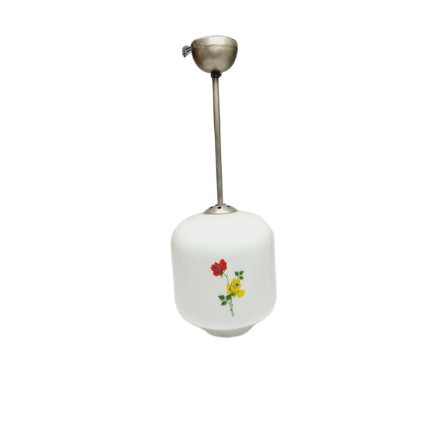 Art Deco Pendant Lamp, Poland, 1950s For Sale - Image 10 of 10