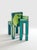 Past Green Side Table with Chair by Vetralia, Set of 2 For Sale - Image 4 of 8