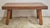 An Early American Style Arts and Crafts Solid thick Oak loveseat Bench. Measures 50" on width, 18" in depth and 18" in...