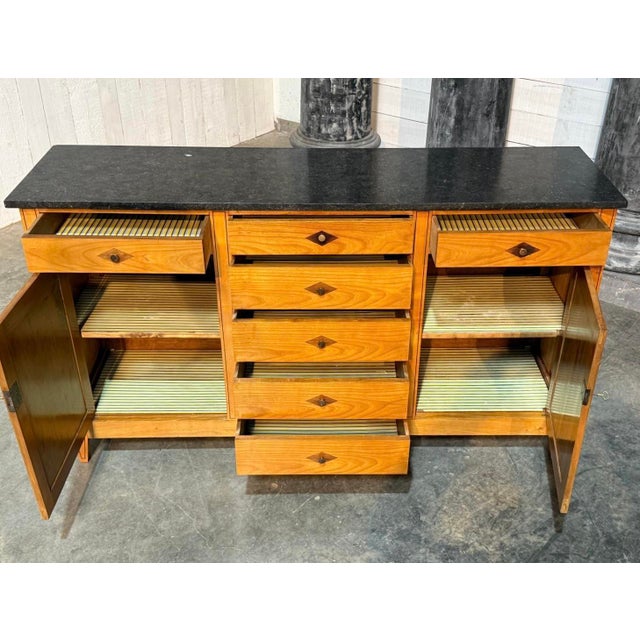 Wood Antique Directoire Buffet, 1870 For Sale - Image 7 of 15