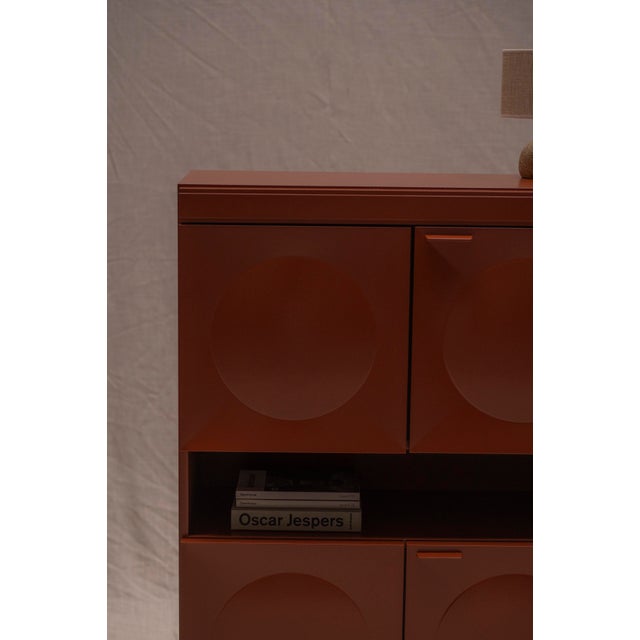 Brutalist Cabinet in the style of De Coene, 1970s For Sale - Image 8 of 16