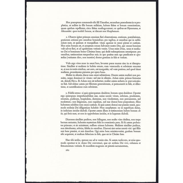 1969 Salvador Dalí Biblia Sacra Lithograph "Consummatum Est" (It Is Finished, Death of Jesus) For Sale In New York - Image 6 of 11