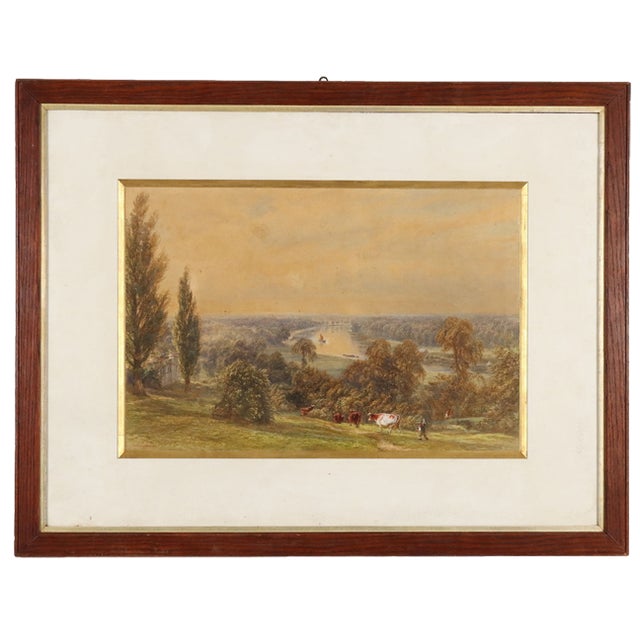 H. Clifford Warren, Landscape, Watercolour and Pencil For Sale