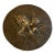 Art Nouveau Figural Bronze Medallion For Sale