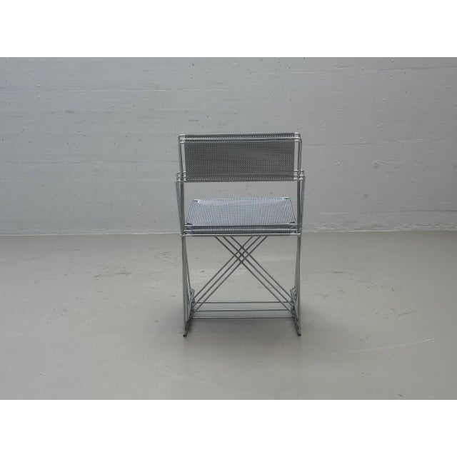 X-Line Chair by Niels Jørgen Haugesen, 1970s For Sale - Image 4 of 13