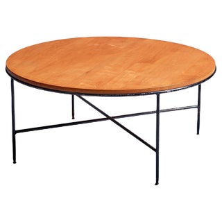 Model 1580 Planner Group Coffee Table in Iron and Maple by Paul McCobb for Winchendon, 1950s For Sale