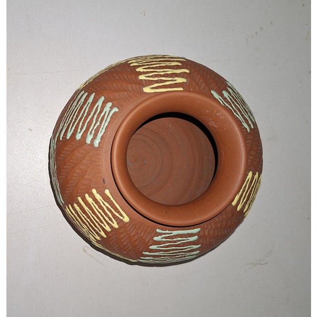 Mid-Century Modern Vintage German Ceramic Vase, 1960s For Sale - Image 3 of 5