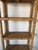 Vintage Coastal Boho Rattan-Wrapped Five-Tier Étagère For Sale - Image 9 of 14