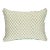 Schumacher x Mark D. Sikes Oleander Indoor/Outdoor Pillow 16" x 12" in Leaf Green For Sale