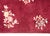 A stunning early 20th century petite Chinese Art Deco rug with a cranberry field with two chrysanthemum clusters in...