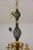 Neoclassical 8 Arm Iron Black & Gold Chandelier For Sale In Philadelphia - Image 6 of 12