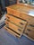 1970s Baumritter Ethan Allen Maple 9 Drawer Dresser With Matching Mirror For Sale - Image 10 of 12