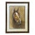 Vintage Abstract Horse Painting Contemporary "Bright-Eyed Bay" Mixed Medium on Paper, 1990s For Sale
