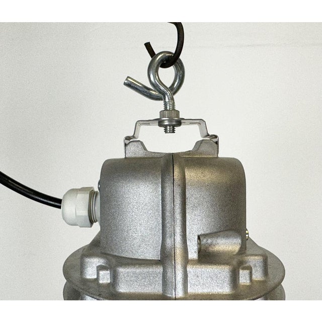 Red Industrial Pendant Lamp by Charles Keller for Zumtobel, 1990s For Sale - Image 8 of 18