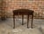 English Georgian Period 1820s Demilune Flip Top Console Table with Compartment For Sale - Image 11 of 12