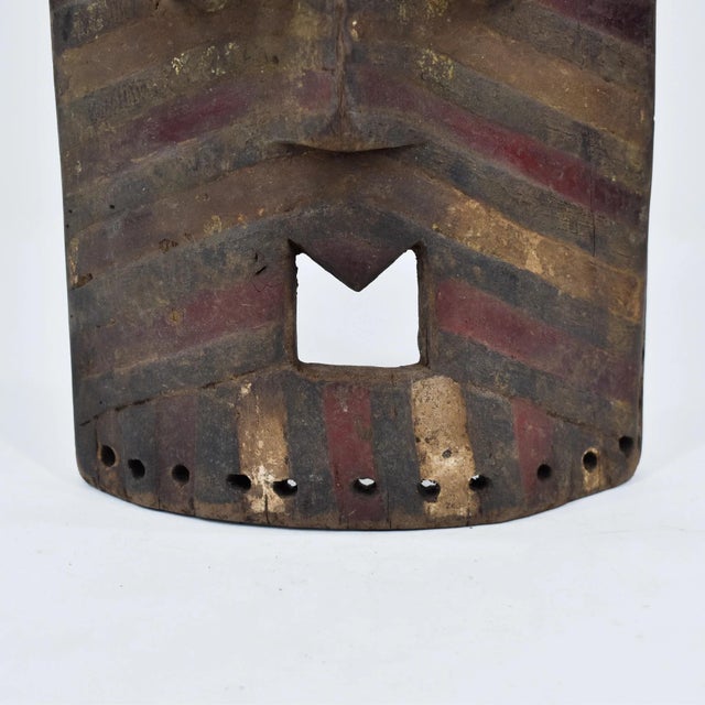 Early 20th Century Early 20th Century Bembe Mask For Sale - Image 5 of 12