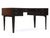 Rare rosewood and macassar ebony wood partners desk by Edward Wormley for Dunbar, circa 1945 This item includes restricted...