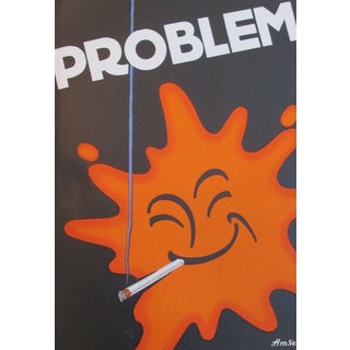 Original German 1927 Lithographic Problem Poster For Sale
