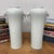 Ceramic Tall White Ceramic Vases with Elephant Head Handles - A Pair For Sale - Image 7 of 13