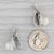 1940s 1940s Pair of Cultured Pearl 0.30ctw Diamond Drop Clip on Earrings 14k Gold Platinum For Sale - Image 5 of 5