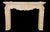 20th Century Louis XV Limestone Fireplace Mantle with Shell For Sale - Image 4 of 4