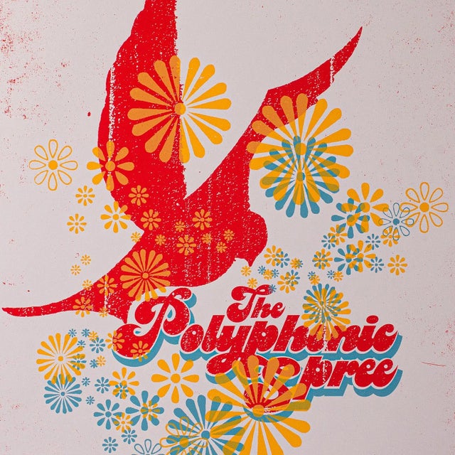 American 2006 The Polyphonic Spree Concert Poster, Artist Signed For Sale - Image 3 of 6