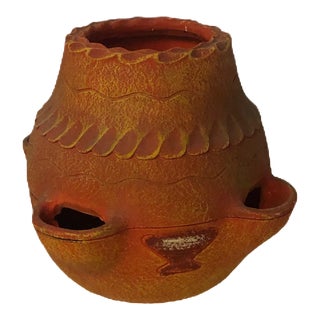 Vintage Strawberry Orange Planter For Sale