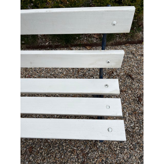 Mid 19th Century Victorian English Iron Serpent Garden Bench For Sale - Image 10 of 10