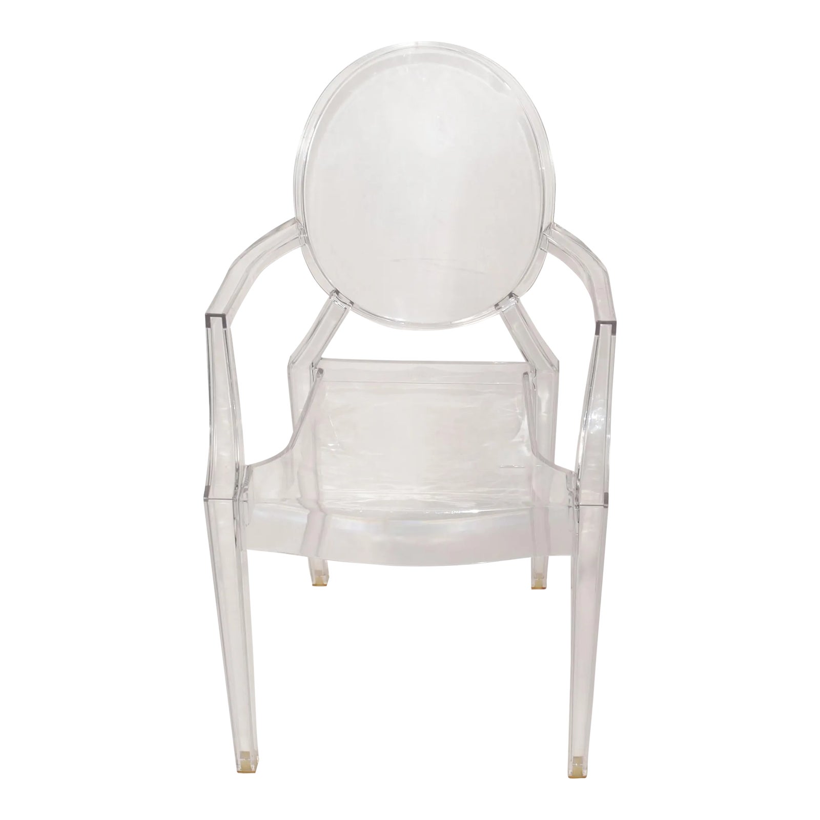 Vintage Kartell Lou Lou Vintage Children's Ghost Chair Crystal