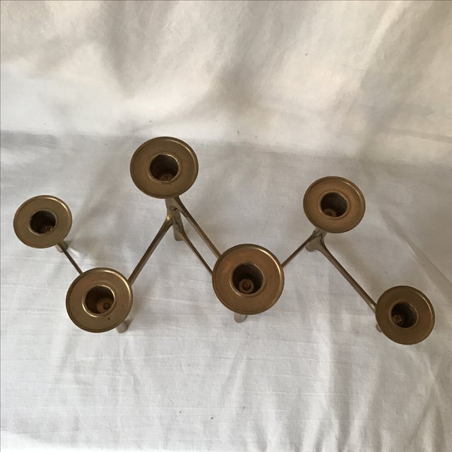 MidCentury Candlestick Holder Chairish