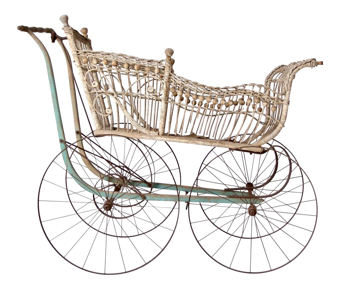 wicker carriage