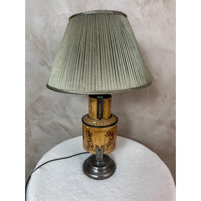 Calendar Table Lamp, 1920s For Sale - Image 17 of 18