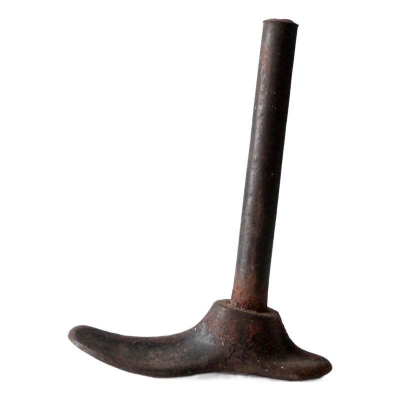Antique Cast Cobbler Iron Shoe Form