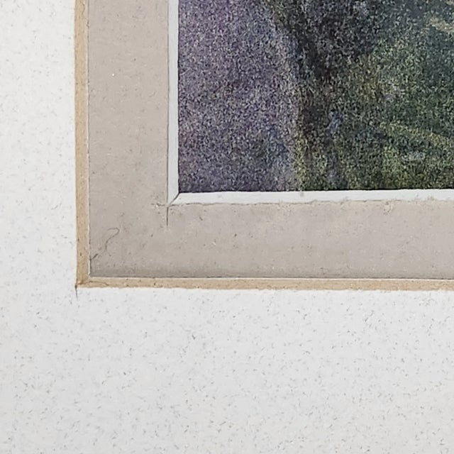 Vintage California Sierra Nevada Landscape Watercolor – Kings Canyon National Park For Sale - Image 9 of 13