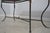 Stunning Hand Painted Top Iron Base Console Table For Sale In Philadelphia - Image 6 of 15