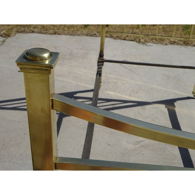 Antique Bed in Gilt Brass, 1890s For Sale - Image 17 of 18