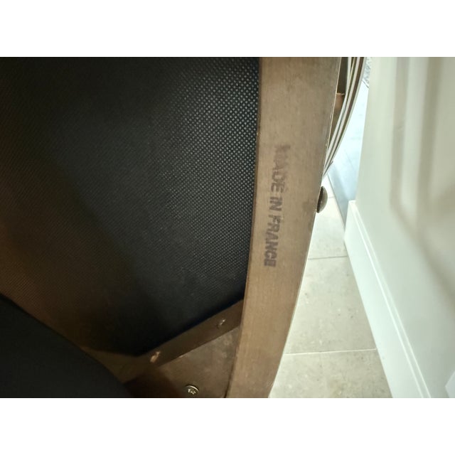 Set of 6 Vintage Attributed Grange Dining Side Chairs For Sale - Image 10 of 10