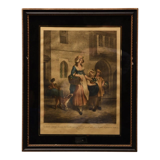 1960s Two Bunches of Penny and Primrose, Framed For Sale